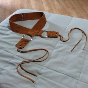 Suede Leather Belt